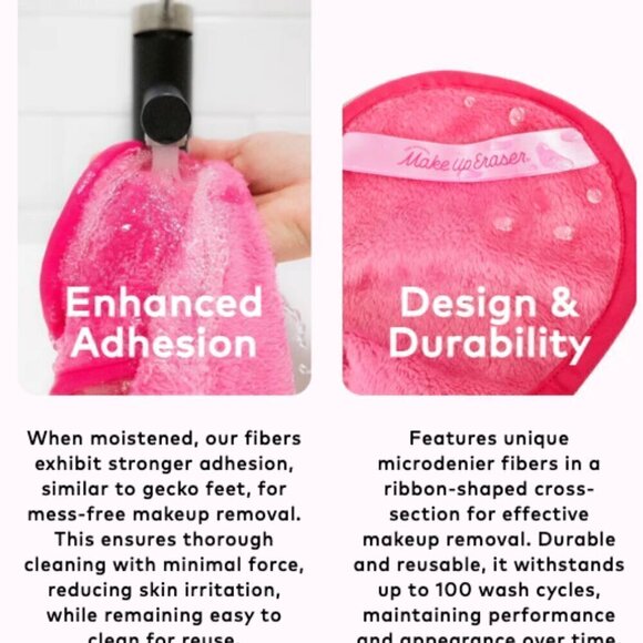 New!The Original Makeup Eraser -7 days Floral Set -Mother's Day gift - Picture 8 of 10